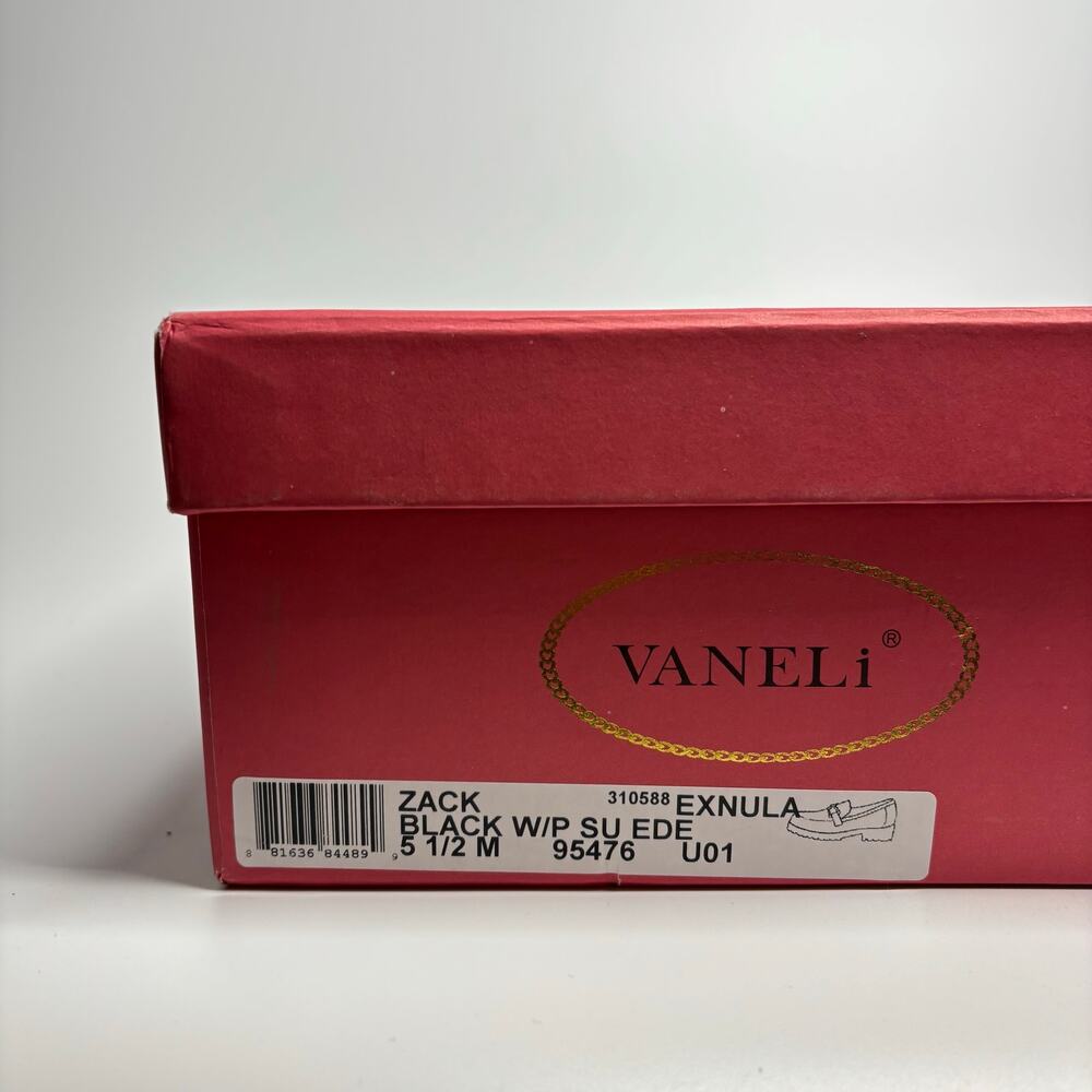 Vaneli Zack Waterproof Suede Bit Loafers in Black - Picture 9 of 9